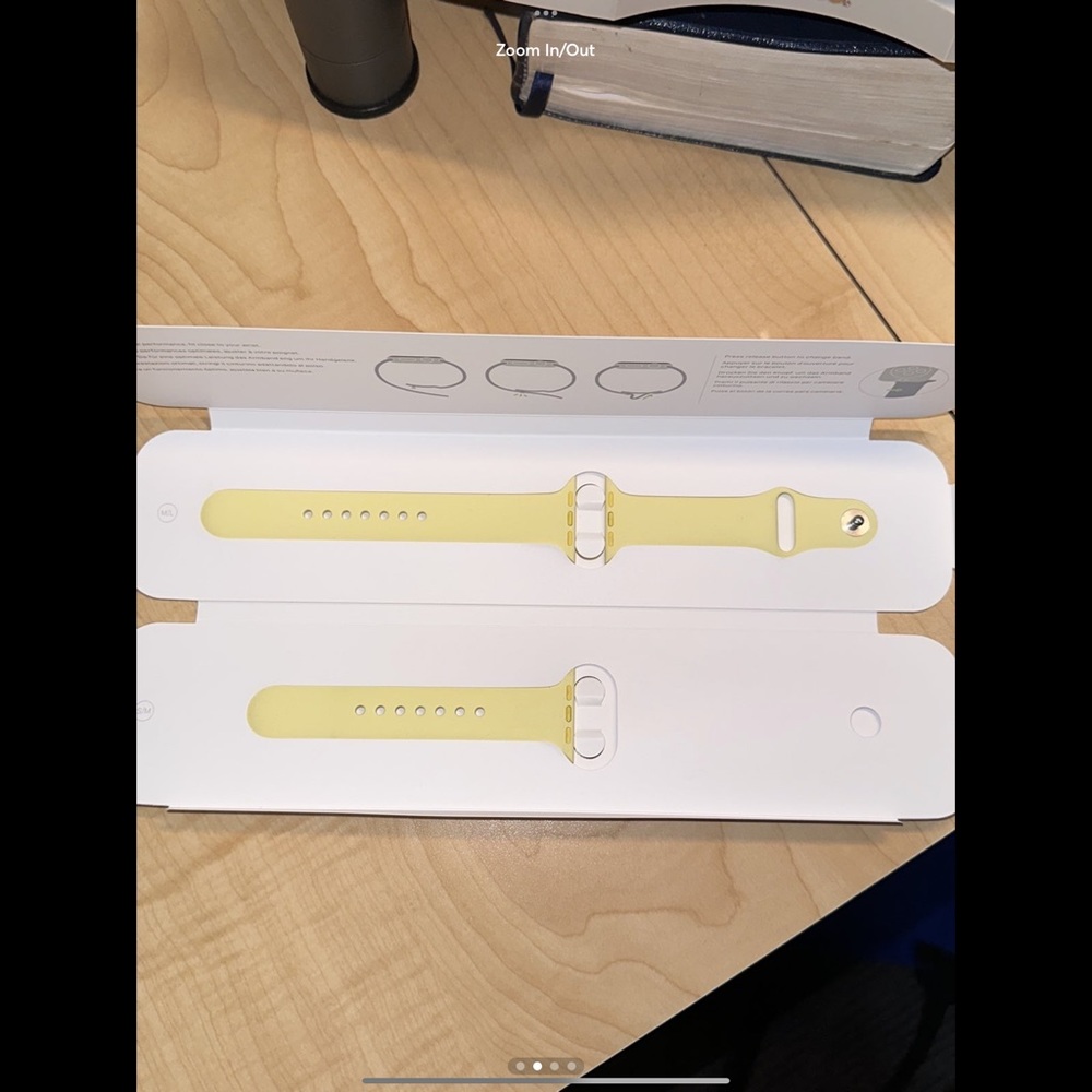“YELLOW” Apple Sport Band for 38mm 40mm & 41mm Apple Watches